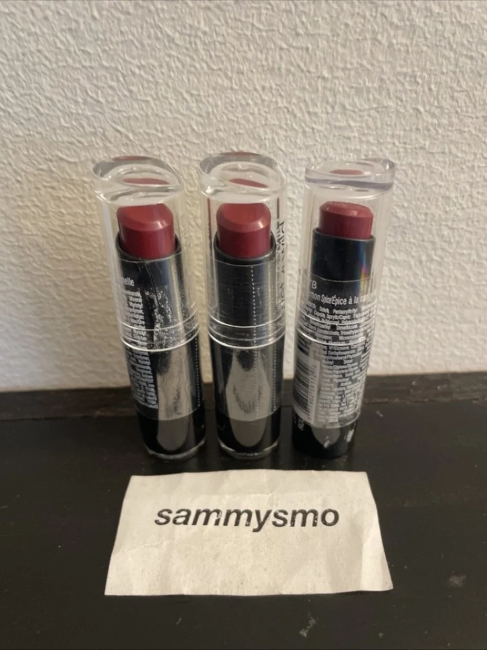 Wet N Wild Lipstick 917B Cinnamon Spice SEALED x3